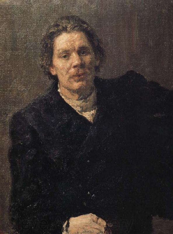 Ilia Efimovich Repin Golgi portrait Norge oil painting art